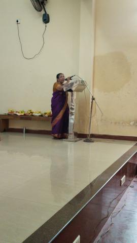 ವಲಯದ ಖಜಾಂಚಿ ಶ್ರೀಮತಿ ಸ್ವರ್ಣಲತಾ ಹೆಚ್