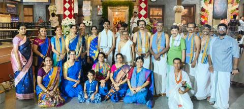 Day 4 · ಕಟೀಲಿನಲ್ಲಿ ಕದ್ರಿ ಮತ್ತು ಅಶೋಕನಗರ ವಲಯದವರ ಬಡಿಸುವ ಸೇವೆ