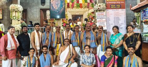 Day 6 · ಕಟೀಲಿನಲ್ಲಿ ಸುರತ್ಕಲ್ ವಲಯ ವಲಯದವರ ಬಡಿಸುವ ಸೇವೆ