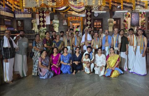 Day 7 · ಕಟೀಲಿನಲ್ಲಿ ಮಂಗಳಾದೇವಿ ವಲಯದವರ ಬಡಿಸುವ ಸೇವೆ